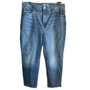 OLD NAVY Straight Extra High Rise Slim Jeans 36x27